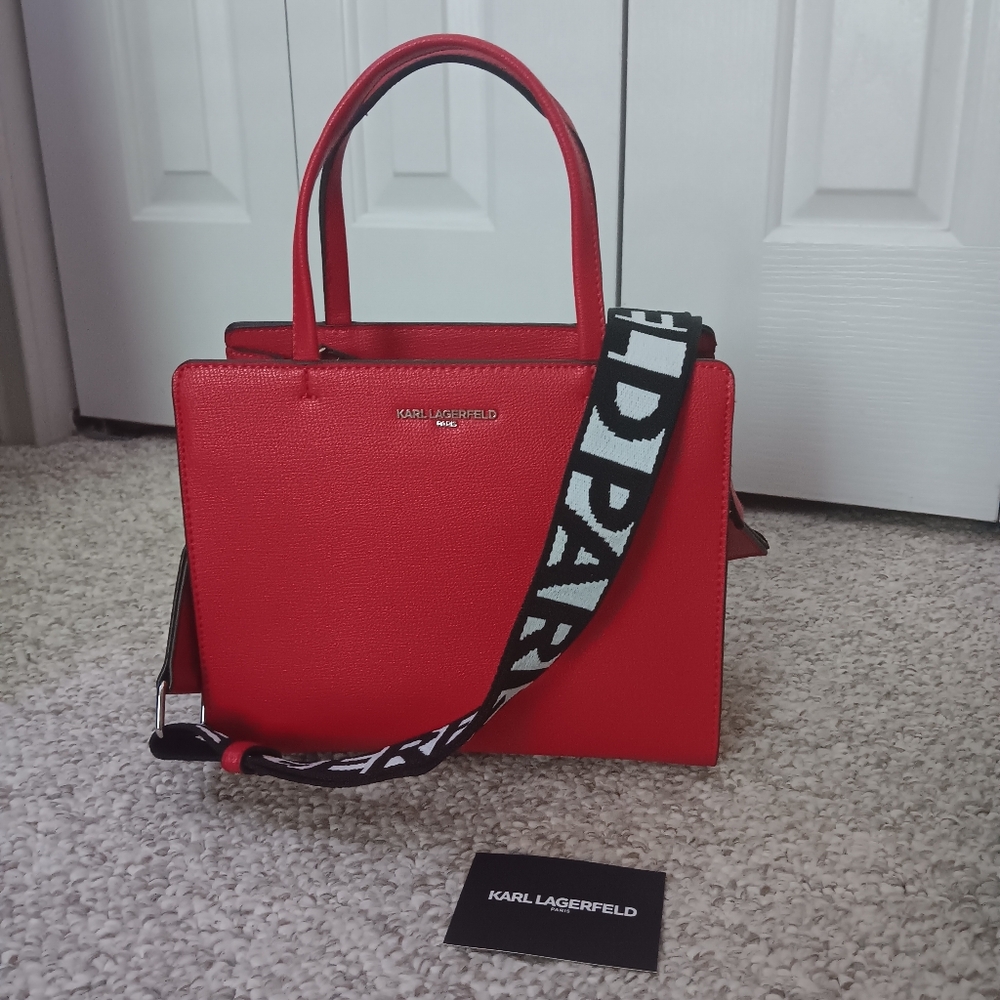 Karl Lagerfeld 'Maybelle' Satchel - Picture 3 of 13